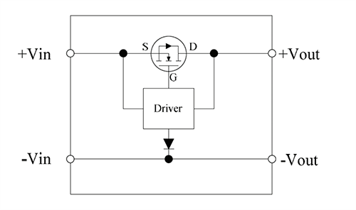 Block Diagram - TDK-Lambda EVS-RP 20A Blocking Diode Module